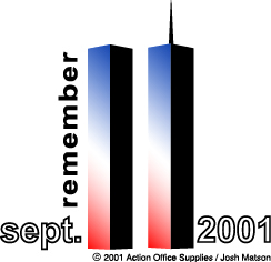 Remember 9-11-01 - Permission granted to copy this image for non profit only.